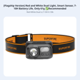 thumbnail image 2 of Abbraccia Linterna frontal LED recargable impermeable, 2 of 6
