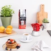 Bialetti - Moka Induction, Moka Pot, Suitable for all Types of Hobs, 6 Cups Espresso (7.9 Oz), Red 6 Cups Red