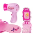 thumbnail image 3 of PlayWorld Pretty in Pink Princess Beauty Play Set With Hair Dryer, Shoes, And Accessories - Pink, 3 of 5