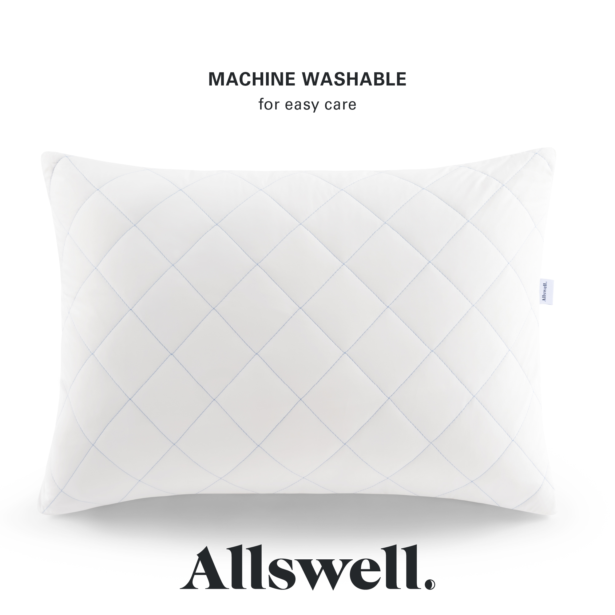 Allswell Cool Lux Bed Pillow, 2 Pack Standard/Queen photo 2