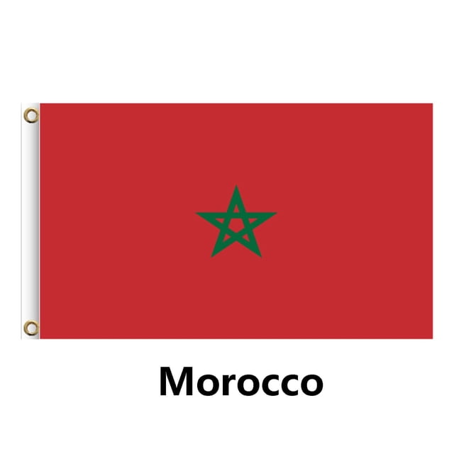 Ensemble de Drapeaux Nationaux de la Coupe du Monde 2026, Bannière en Polyester Renforcé Résistant à la Décoloration, Drapeau Réutilisable à Imprimé Clair pour Décoration de Bar Sportif, Zone pour Fans, Maison, Jardin, Fête
