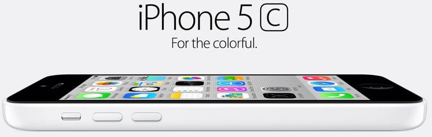 Apple iPhone 5C 8GB 4G LTE Prepaid Smartphone (Straight Talk) - image 3 of 3