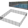 thumbnail image 1 of YUSAZENS Mesh Pool Fence, Removable Safety Pool Barrier for Inground Above Ground Pool Backyard Garden 4x72ft, 1 of 6