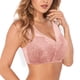 thumbnail image 3 of Gibobby Brasier con Cierre Frontal Push Up Sujetador sin anillo de total Hebilla frontal Ropa interior Absorbente de sudor Sujetador sin anillo de(Beige,40/90), 3 of 5