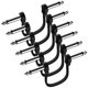 thumbnail image 1 of Heams Professional - Paquete de 6 cables de conexión para guitarra de 6 pulgadas, sin ruido y de larga duración, cable para pedal de guitarra, perfil bajo, ahorra más espacio, cables para placa de ped, 1 of 1