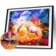 thumbnail image 2 of Wdftyju 5D DIY Diamond Painting Kits completo redondo taladro caballos mosaico imagen pared decoración Wdftyju 7ew3kz3cf9pe9pk1, 2 of 9