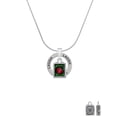 thumbnail image 2 of Delight Jewelry Silvertone Red Ladybug in Shadow Box Laugh Ring Charm Necklace, 18", 2 of 4