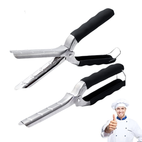 Rib Membrane Remover, Silver Skin Trimmer for BBQ Ribs & Brisket, 304 Stainless Steel Fat Trimming Tool with Ergonomic Dual-Blade Design for Easy Meat Prep