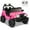 Pink, variant on ANPOO 12V Kids Powered Ride on Truck Car with Parent Remote Control, Electric Battery Powered Ride on Toys w/ 3-Speed, Suspension, LED Lights, Music, Bluetooth, MP3