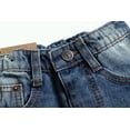 thumbnail image 4 of KIDSCOOL SPACE Baby Girl Boy Jeans,Little Kid Elastic Band Inside Ripped Denim Pants, 4 of 6