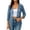 49# Royal Blue, variant on Floral Lace Cardigans for Womens Casual Lightweight V Neck 3/4 Sleeve Open Front Cardigan Jackets (S,Navy)