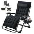 thumbnail image 1 of VEVOR Zero Gravity Chair 33" Zero Gravity Recliner Lounge Chair Indoor & Outdoor, 1 of 9