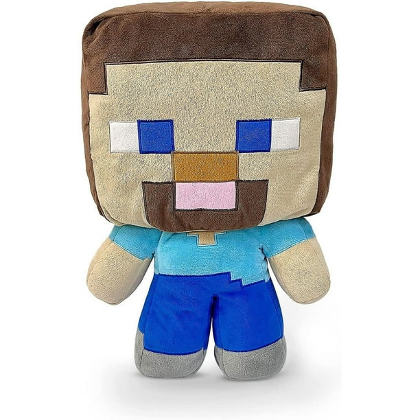 17.3in-steve Mine Craft Steve Plush, Steve Plush Toys, Peluches de animales de peluche suaves, Decoración del hogar de regalo Kawaii