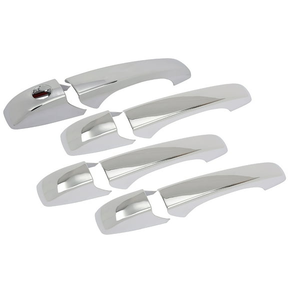 ECCPP 4Pcs Chrome Door Handle Front Rear Left Right Fit For Jeep Grand for Cherokee For Dodge for Durango 11-19 Fits select: 2014-2015 JEEP GRAND CHEROKEE LIMITED