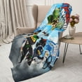 thumbnail image 3 of Movie Ninjago Flannel Blanket Cozy Ultra-Soft Micro Throw Blanket For Bed Sofa Couch Car Office Camping Travel All Season Fleece Blanket 50"x40", 3 of 8