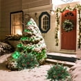 thumbnail image 6 of Holiday Planter Filler with LED Lights Christmas Outdoor Faux Planter Decoration for Porch Yard Patio Winter Festive Home Decor, 6 of 6