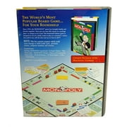 Monopoly Board Game - Designed to Sit on a Bookshelf, Ready to Play at a Moment's Notice