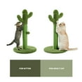 thumbnail image 5 of Vivifying 28 Inch Cactus Cat Scratching Post with Natural Sisal Ropes, Interactive Ball, Cat Scratcher for Cats and Kittens Green, 5 of 8