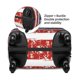 thumbnail image 2 of Balery USA Colors Stripes1 Funda de equipaje, fundas para maletas, elástica, lavable, protector de maletas, compatible con maletas de 18 a 32 pulgadas-X-Large, 2 of 7