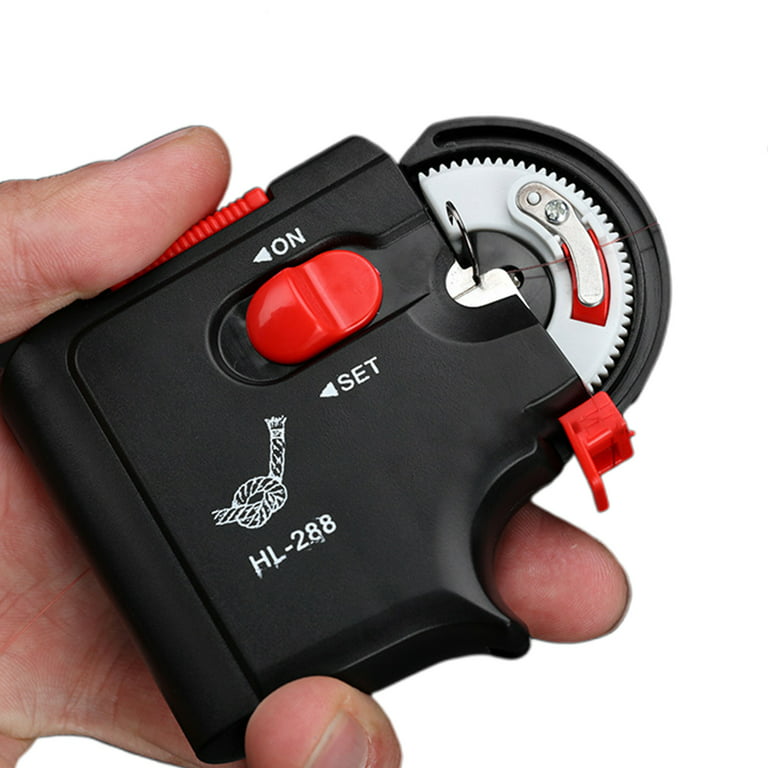 Portable Electric Automatic Fishing Hook Tier Machine Tying Device