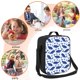 thumbnail image 5 of Disketp Whale Bolsa Térmica Estampada para Almuerzo, Lonchera para Hombres y Mujeres Adultos, 5 of 7