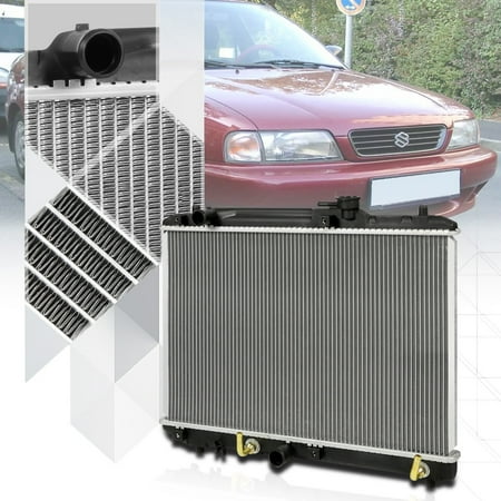 Aluminum Core Radiator OE Replacement for 95 00 Suzuki Aluminum Core Radiator OE Replacement for 95 00 Suzuki