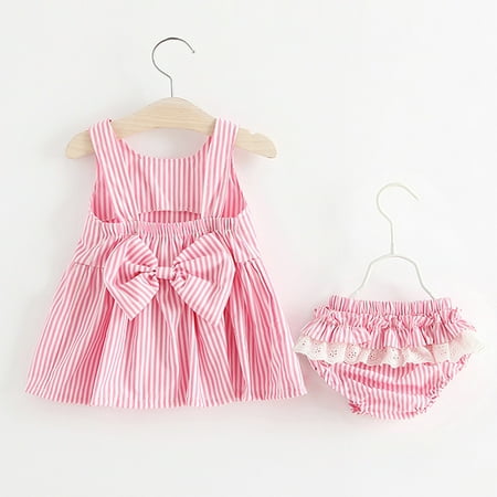 

RPVATI Toddler Baby Child Children Kids Clothes Short Sleeve Tank Top + Shorts Set 2 Pieces Summer Outfits Set
