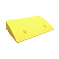 thumbnail image 3 of Xuanheng Curb Ramp AntiSlip Climbing Triangle Pad for Sidewalk Lawn Mowers Motorcycle Yellow 50x27x10cm, 3 of 8