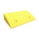 thumbnail image 3 of Rampa triangular para subir bordillos, ligera, antideslizante, para rampas de umbral de carretera, para camiones, motocicletas, vehículos todo Amarillo 50x27x10cm, 3 of 8