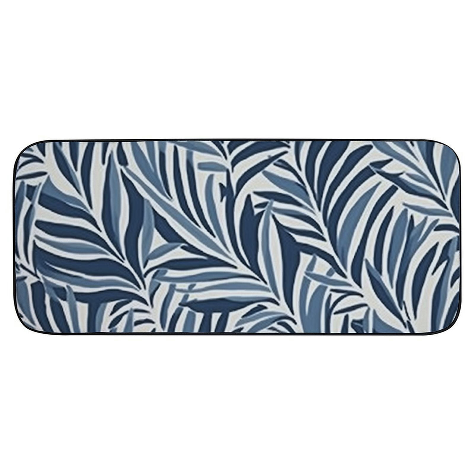 Qinduosi Tropical Leaves Plant Vintage Front Door Mat Welcome Mat,Non-Slip;Absorbent Indoor Door Mats,Durable Rubber Backing Floor Doormat for Entryway,Patio,Porch,Farmhouse Line Rustic