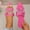 Hot Pink#03, variant on Women's Casual Summer Sandals – Soft Slip-On Open-Toe with Bow Decoration, Fashionable Outdoor Slides for Everyday Wear,Plus Size