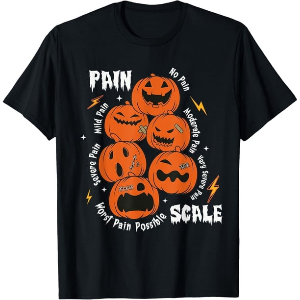 Camiseta de entrenamiento para enfermera de traumatismo, calabaza, espeluznante, otoño, Halloween,