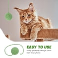 thumbnail image 3 of Rascador de repuesto para gatos con bolas de sisal para gatos de interior, juguete interactivo para gatos aburridos, rascador de cuerda para gatos, 3 of 7