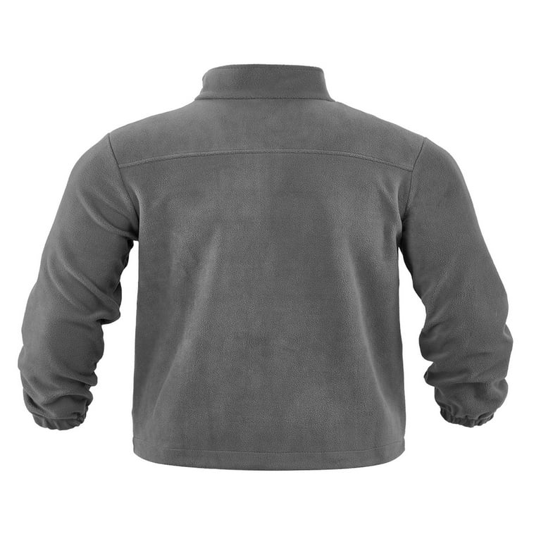 GrmtClth Men's Fleece Jackets Full Zip Soft Warm Polar Fleece