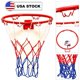 thumbnail image 5 of Wartleves Aro de baloncesto con red para montar en la pared, plegable, para exteriores, juguetes para interiores, 5 of 7