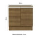 thumbnail image 2 of Gabinete Bajo Bufetera Madesa Glamy 80cm Con Encimera MM 03, 2 of 5