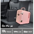 thumbnail image 3 of Koolatron Retro Portable 6-Can Thermoelectric Mini Fridge, 4.2 Quarts, 12V DC/110V AC, for Home, Dorm, Car, Boat, Beverages & More, 3 of 9