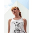 thumbnail image 2 of Style Show Who You Are Tank Women -Image by Shutterstock, Female Large, 2 of 4