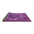 thumbnail image 2 of Ahgly Company Indoor Square Persian Purple Traditional Area Rugs, 5' Square, 2 of 4