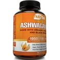 thumbnail image 2 of NutriFlair 1950mg Organic Ashwagandha Root Extract with Black Pepper for Stress Relief, 180 Count, 2 of 5