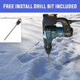 thumbnail image 4 of 100 PCS Blue Inch Driveway Markers 5/16 Inch - with 12" Install Drill Bit,  Stakes,  Plow Markers,  Poles, Rods, 4 of 6