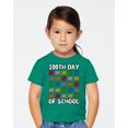 thumbnail image 2 of Wild Bobby 100th Day of School Cute Counting Pencils, 100 Days of School 2024 2025 Design for Kids Youth Boys Girls School Toddler Crew Graphic T-Shirt, 2 of 6