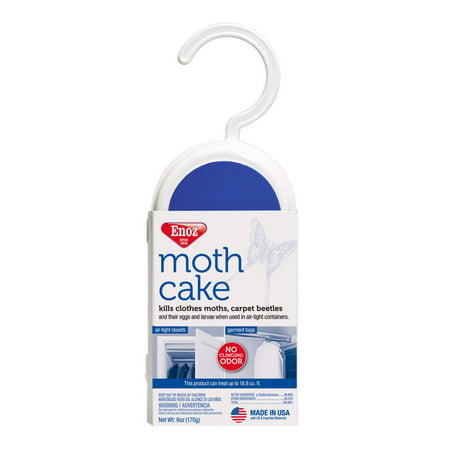 Enoz Moth Cakes 6 oz (Pack of 3) (Best Store Bought Fruit Cake)