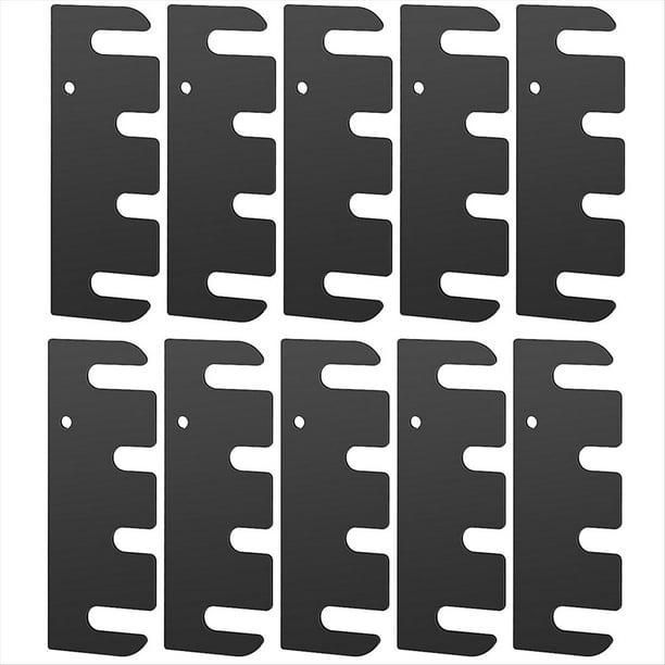 10 Cuñas para Bisagras de Puerta, Espaciadores de Acero Inoxidable para Bisagras de Puertas, Espaciadores para Kit de Reparación.