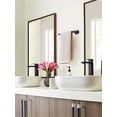 thumbnail image 2 of Amerock Bronx Black Bronze 9 inch (229mm) Towel Bar, 2 of 6