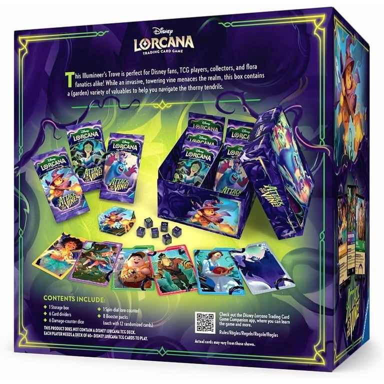 RB DISNEY LORCANA SET 13 ATTACK OF THE VINE TROVE - Walmart.com