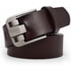 thumbnail image 5 of Cinturones para hombres grandes y altos, cinturón de cuero para hombre para jeans casuales, vestido de trabajo, todos los tamaños 28"-64" negro marrón ancho 1.45", 5 of 5