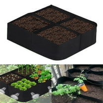 Plant Grow Bags 30gal, Garden Containers for Raised Beds, Square Reusable Cloth Planting Container for Vegetables, Heavy Pot Bag for Potato, Carrot, Onion, Flower,2X2 Ft