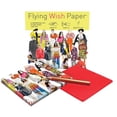 thumbnail image 2 of Flying Wish Paper, Fashion Girls - Write It, Light It, Watch It Fly - 5" x 5" - Whimsical Mini Kit, 2 of 5