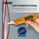 thumbnail image 3 of Riwesomey Pluma eléctrica sin contacto ANENG con linterna, herramienta de pantalla LED, probador de voltaje con alarma, voltímetro electrónico amarillo Type3 NO3 seitruly TO008739-02B, 3 of 6